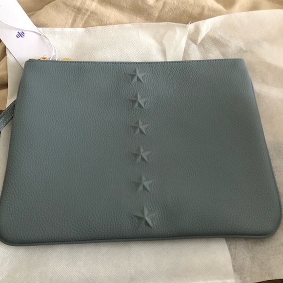 NWOT Ela Vegan Pouch - Blue Star - Picture 1 of 7